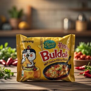 Samyang Buldak Cheese Hot Chicken Flavor Ramen (140g)