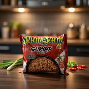 YumYum Shrimp Flavor - Instant Nudeln mit Garnelengeschmack (60g)